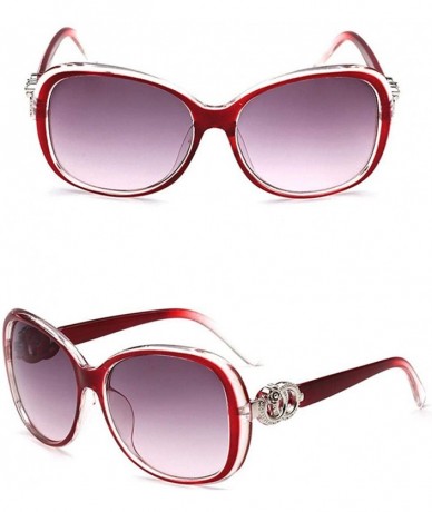 Goggle Fashion UV Protection Glasses Travel Goggles Outdoor Sunglasses Sunglasses - Red - CC198CXUW96 $37.97