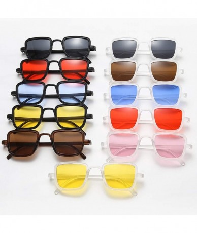 Rectangular Decoration Vacation Style Colorful Sunglasses Sports Glasses Sport Sunglasses Ideal For Driving Fishing Cycling -...
