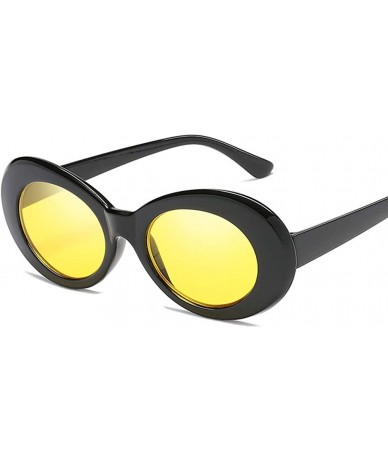 Round Vintage Round Sunglasses for Women Men Classic Retro Glasses UV 400 Lens Reflective Sunglasses - CT18NKC0M4K $8.51
