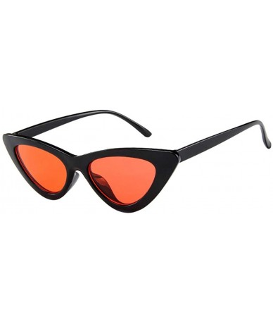Cat Eye Sunglasses for Women Cat Eye Vintage Sunglasses Retro Glasses Eyewear UV 400 Protection - H - C518QSM3SCH $7.56