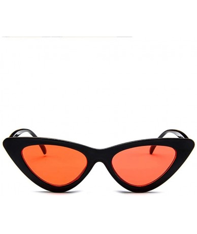 Cat Eye Sunglasses for Women Cat Eye Vintage Sunglasses Retro Glasses Eyewear UV 400 Protection - H - C518QSM3SCH $7.56