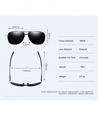 Aviator Polarized Sunglasses Wholesale Polarized Sunglasses Antiglare Polarized Driving Sunglasses - D - CI18QO3TDT6 $33.59