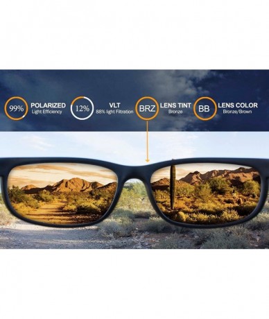 Sport Polarized Iridium Replacement Lenses Dispatch 1 Sunglasses - Multiple Options - Brown/Bronze - CK120X6QJMZ $24.95