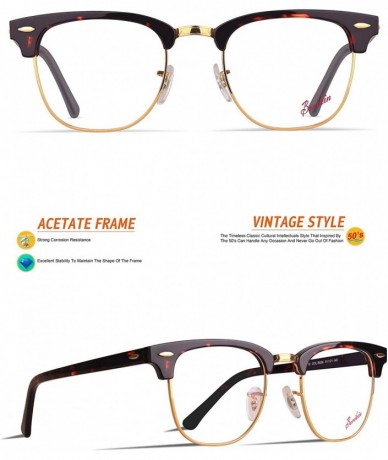 Oversized Vintage Square Style Sunglasses Acetate Frame Glass Lenses For Men Women 100% UV400 Protection - C718XX65DI0 $20.16