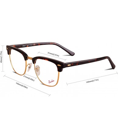 Oversized Vintage Square Style Sunglasses Acetate Frame Glass Lenses For Men Women 100% UV400 Protection - C718XX65DI0 $20.16