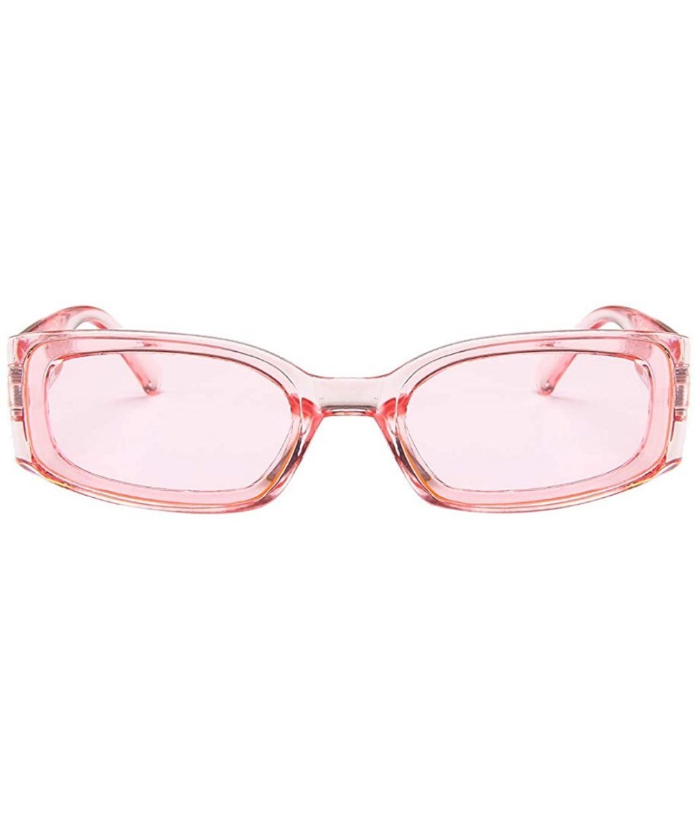 Oversized Polarized UV Protection Sunglasses for Men Women Full rim frame Rectangle Acrylic Lens Plastic Frame Sunglass - CK1...