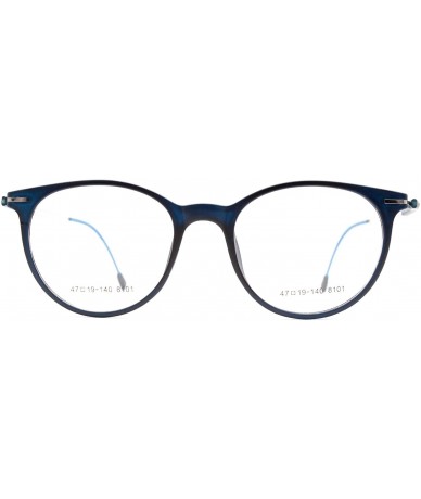 Oval Eyeglasses 8101 Oval Design - for Womens 100% UV PROTECTION - Darkblue - CH192TH7M94 $35.38