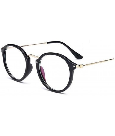 Square Cat Eye Glasses Men Women Metal Frame Eyewear Vintage Optics Eyeglasses Clear Lens Transparent Oculos De Sol - CP197Y7...