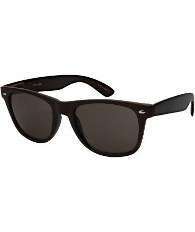 Wayfarer Wholesale 80's Retro Style Horned Rim Sunglasses Unisex Spring Hinge -12 Pack - C618IR5QETH $12.78