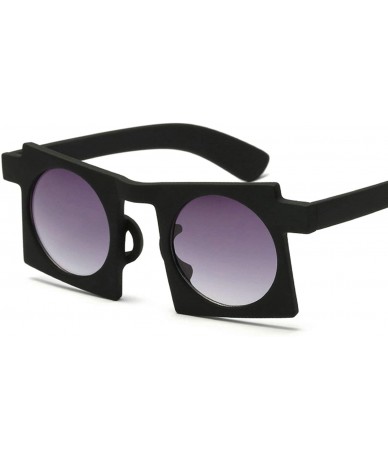 Square Classic Retro Designer Style Square Sunglasses for Men or Women PC UV400 Sunglasses - Style 1 - CO18SAT5TSS $33.92