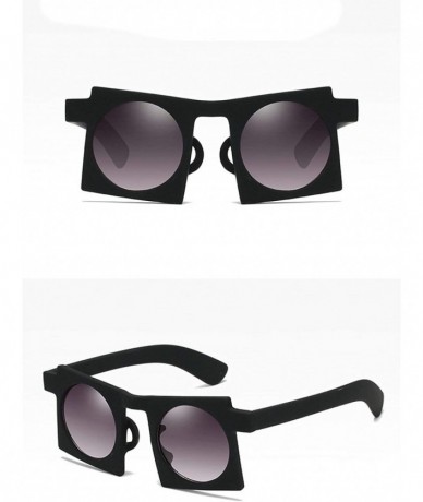 Square Classic Retro Designer Style Square Sunglasses for Men or Women PC UV400 Sunglasses - Style 1 - CO18SAT5TSS $33.54