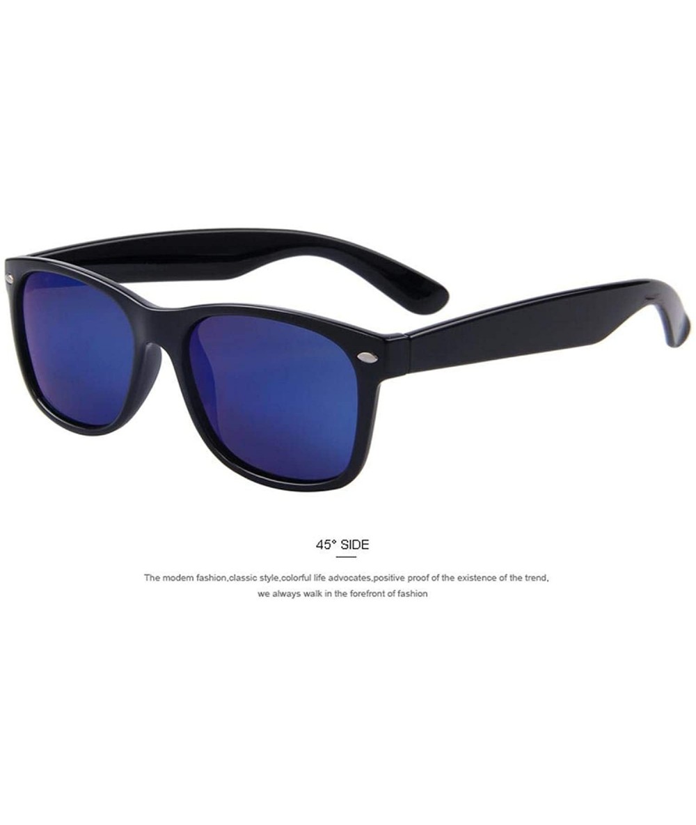 Goggle Men Polarized Sunglasses Classic Retro Rivet Shades Er Sun Glasses UV400 S683 - C02 - CR198AHGHKU $57.49