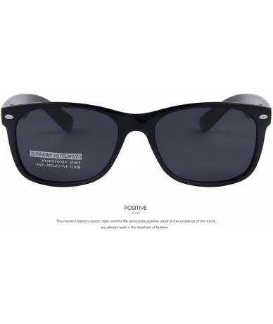 Goggle Men Polarized Sunglasses Classic Retro Rivet Shades Er Sun Glasses UV400 S683 - C02 - CR198AHGHKU $57.49