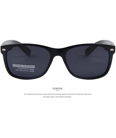 Goggle Men Polarized Sunglasses Classic Retro Rivet Shades Er Sun Glasses UV400 S683 - C02 - CR198AHGHKU $26.88