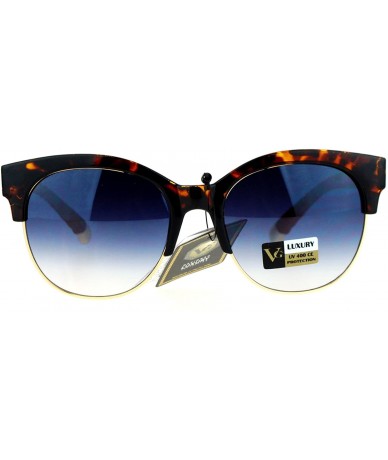 Square VG Occhiali Womens Sunglasses Luxury Designer Style Quality Shades UV 400 - Tortoise Red - CX187K3LH28 $20.45