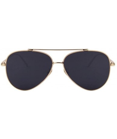 Rimless Women UV400 Sunglass Men Ultralight Flat Coating Mirror Lens Sunglasses - Black - CQ17YZRZ32G $10.20