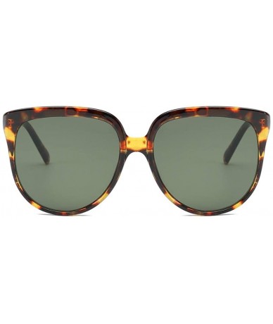 Goggle Fashion Men Women Gradient Lens Irregular Shape Sunglasses Vintage Cateye Sun Glasses - A - C318TDL42OM $19.31