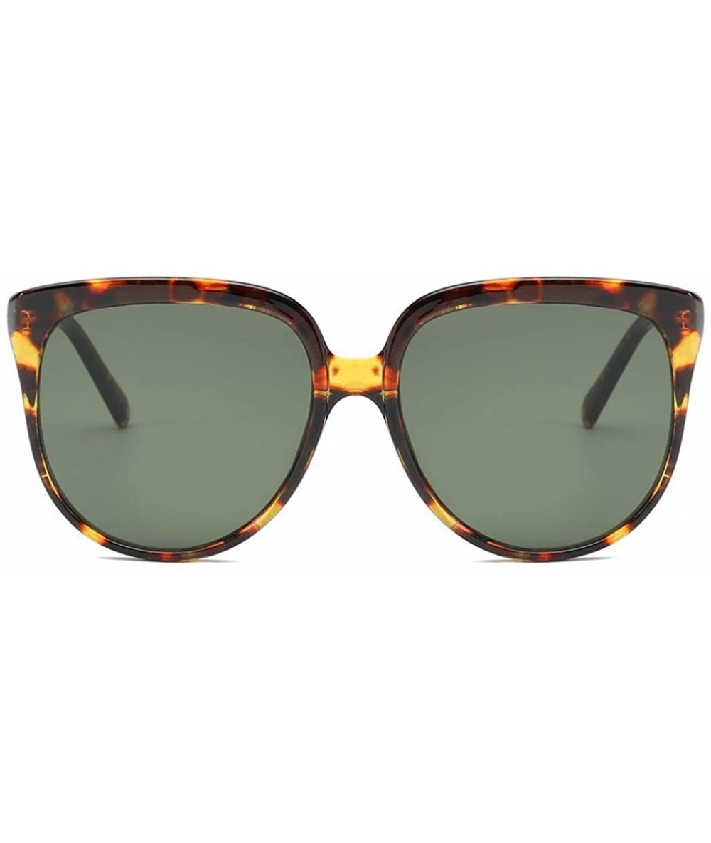 Goggle Fashion Men Women Gradient Lens Irregular Shape Sunglasses Vintage Cateye Sun Glasses - A - C318TDL42OM $20.77