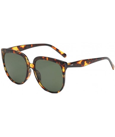 Goggle Fashion Men Women Gradient Lens Irregular Shape Sunglasses Vintage Cateye Sun Glasses - A - C318TDL42OM $20.77