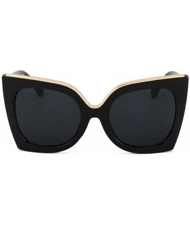 Square Vintage Gradient Lens Sunglasses Women Acetate Frame Brand Design Sun Glasses Female Square Goggles UV400 - CW199QDOYS...