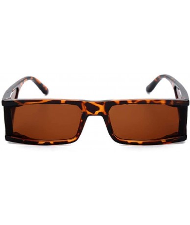 Square Fashionable Lady Sunglasses Personality Square Box Shot Glasses - 3 - CV190L0TMNU $66.84