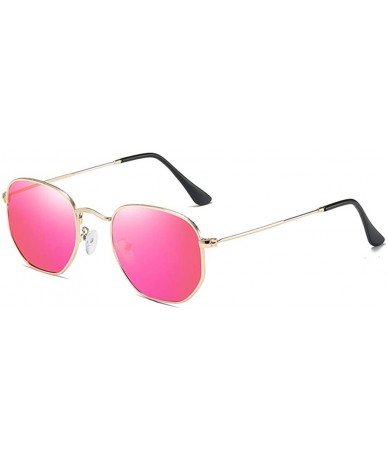 Round Unisex Polarized Sunglasses Classic Men Retro UV400 Sun Glasses - D - C5197TXUCK0 $11.50