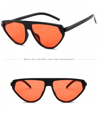 Round Women Men Vintage Retro Glasses Unisex Fashion Sunglasses Eyewear - B - CG18TR2CCRL $10.06