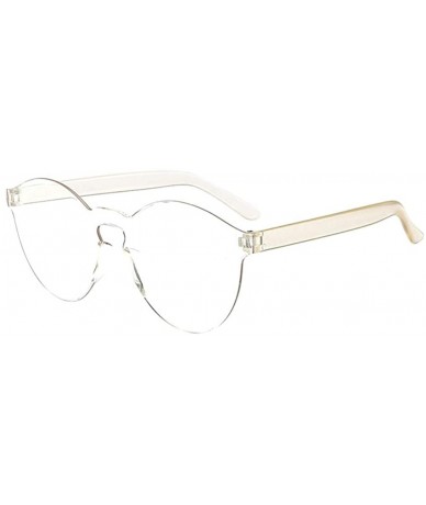 Round Sunglasses for Women Vintage Round Polarized - Fashion UV Protection Sunglasses for Party - Ha_white - C019522EI7O $15.49
