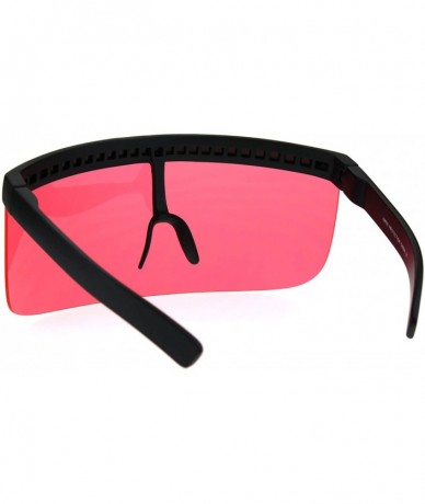 Shield Visor Cover Sunglasses Sun Cover for Face Shades Driving UV 400 - Black - CP1865HIOGQ $17.11