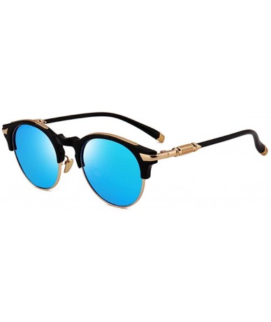 Rimless Sunglasses Driving Driving Glasses Large Frame Mirror Tide Classic Sunglasses Female - CY18X7Z5SL8 $41.74