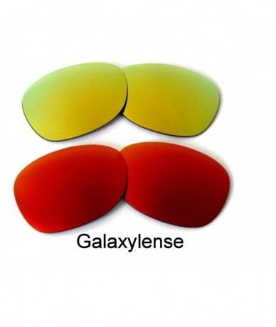 Wayfarer Replacement Lenses For RB2132 New Wayfarer Red/Gold 52 mm (not 55 mm) Polarized 100% UVAB - CK194A5WLDC $28.48