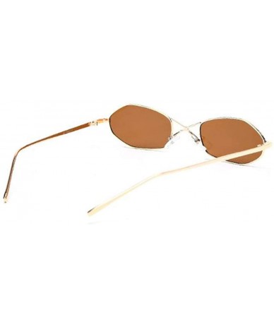 Aviator 2019 new sunglasses- women's sunglasses fashion small box sunglasses - E - CM18S89RNXK $36.44
