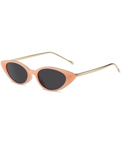 Oversized Womens Fashion Small-Frame Glasses Sunglasses Vintage Metal Frame UV400 - Style 03 - C818GUG0IC3 $10.62