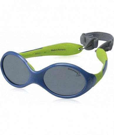 Shield Looping II Baby Sunglasses with Spectron 4 Baby Lens - Blue/Lime - CH11KJWOB29 $33.00