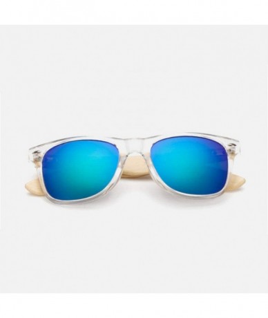 Goggle Bamboo Sunglasses For Men Women Travel Goggles Sun Glasses Vintage C3 Multi - C12 - CX18YZWQHUY $8.03