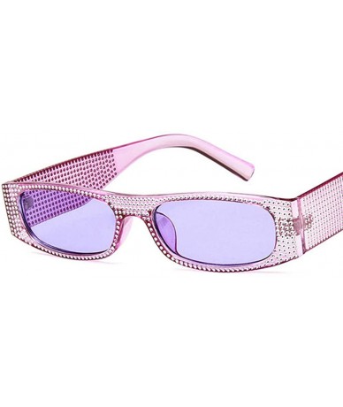 Rectangular Stylish Sunglasses for Men Women 100% UV protectionPolarized Sunglasses - B - CC18S6IXY07 $18.30