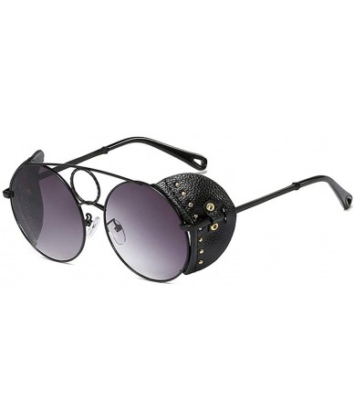 Goggle Vintage Steampunk Goggles Sunglasses - Black - C518TN0YW4S $39.56