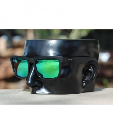 Sport Polarized Replacement Lenses for Spy Helm Sunglasses - Multiple Options - Emerald Green Mirror - C4120YTGRD7 $27.91