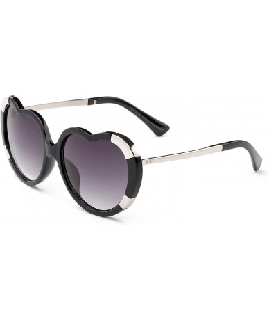 Round "Cor" Modern Catalan Heart Design with Lenses - Gold - CL12MF2AGTV $24.30