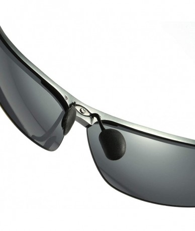 Rimless Polarized Sunglasses Sunglasses for Men Polarized Sunglasses for Men - B - CV198NUGASK $18.06