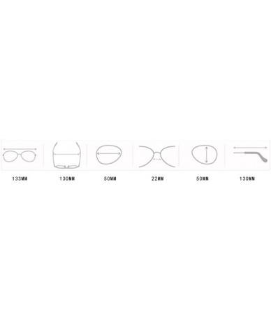Round Women Men Fashion Circle Frame Vintage Retro Glasses-Unisex Sunglasses Eyewear - C - CW18Q2UHOOM $11.66