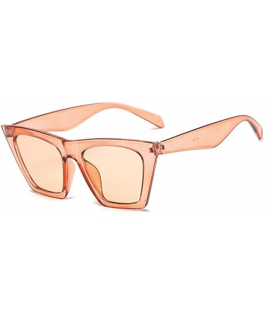 Square Vintage Luxury Square Sunglasses Women 2019 Cateye Sun Glasses Shades Woman Sunglass Ladies Retro Sunglases - C4199CNM...