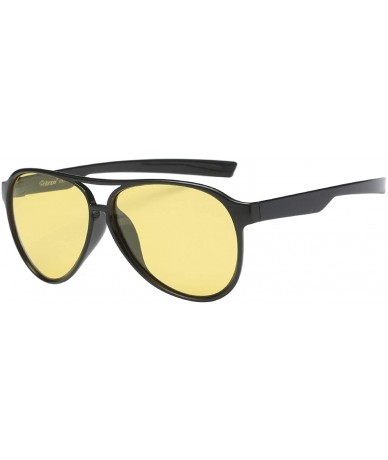 Aviator flexible polarizados anteojos Amarillo - C6188WNM5US $21.09