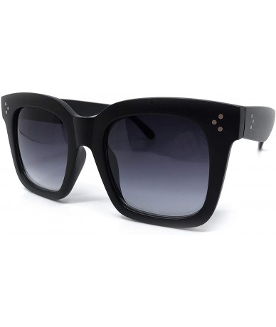 Oversized RAKOSTA 1762 Premium Oversize XXL Women Men Havana Tilda Shadow Style Fashion Tint Sunglasses - Matte/ Fade - CJ195...