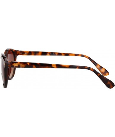 Wayfarer The Brilliance" Best Bifocal Sunglasses - Round - Full Frame Reading Sunglasses - Tortoise - CP187A2DECL $17.03
