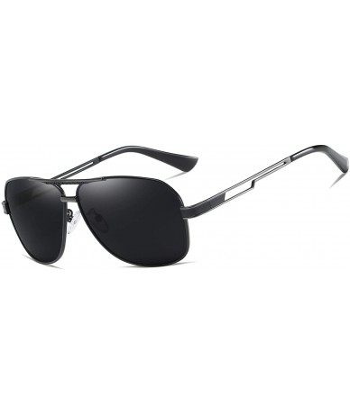 Aviator Polarized Sunglasses for Men Driving Avaitor Sun Glasses Women lentes de sol - Grey Grey - CG194W9C3GD $30.76