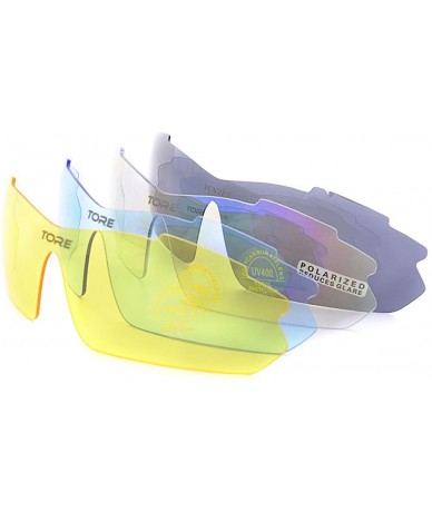 Goggle Polarized Cycling Glasses Eyewear Outdoor Activities Sports Bike Goggles Fishing Sunglasses for Men Women - White - C2...