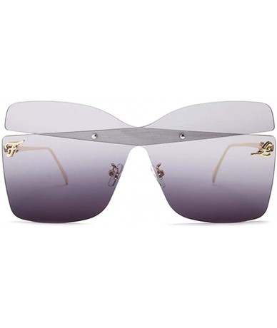 Butterfly Oversized Butterfly Shape Women Sunglasses Colorful Trimming Big Box Sun Glasses Pink - C3 - CE198UQRW7E $8.56