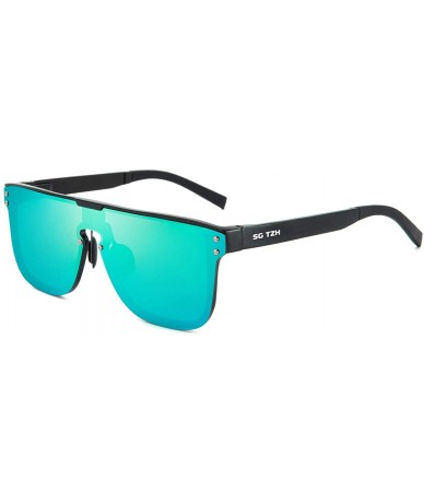 Oversized Sunglasses Eyeglasses Unbreakable - Green - CN18TAL73C4 $54.07