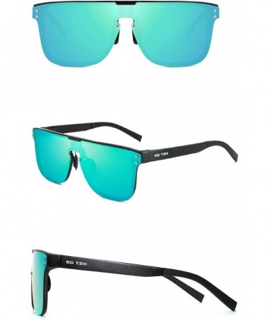 Oversized Sunglasses Eyeglasses Unbreakable - Green - CN18TAL73C4 $30.33